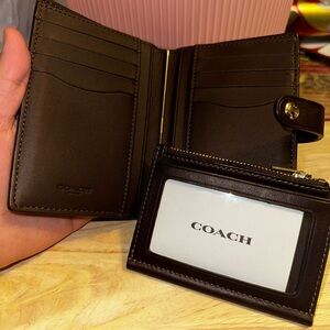 Coach 2 in 1 wallet: color maple